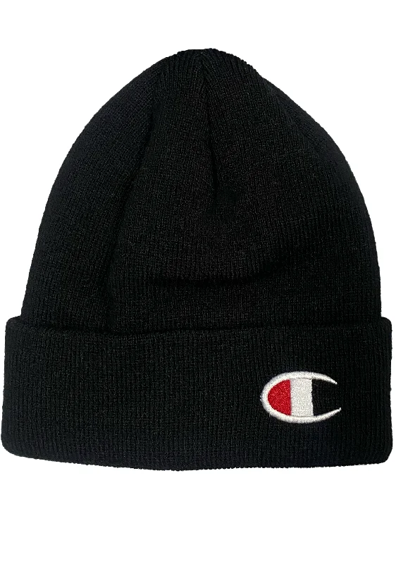 Champion Junior C Logo Beanie <BR> ZYPQN