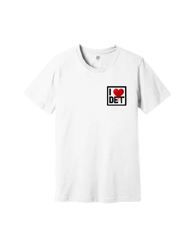 Ink Detroit I Love Detroit T-Shirt - White