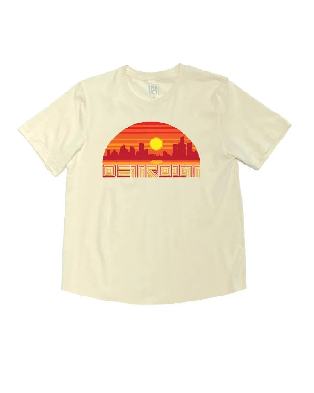 Ink Detroit Sunny D Kinda Cropped T-Shirt - Natural