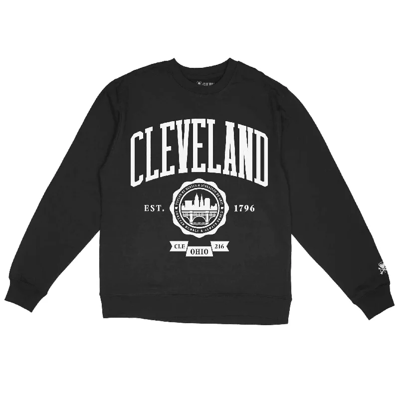 Cleveland Collegiate Seal - Unisex Crewneck Sweatshirt