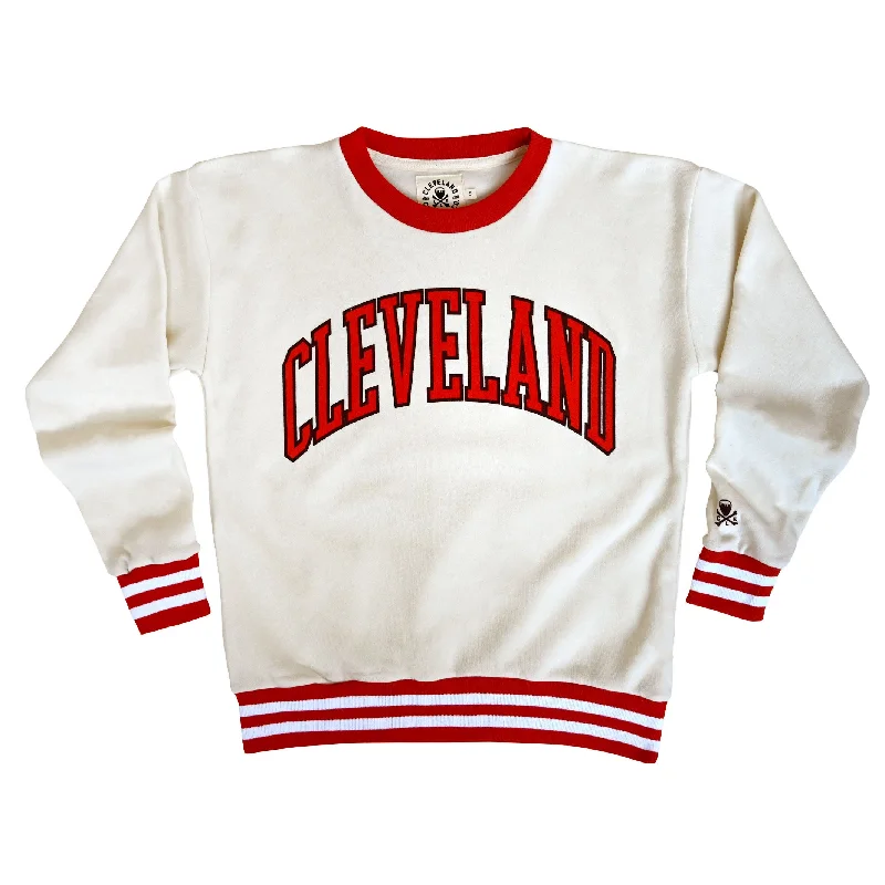 Limited Edition: Cleveland Arch Varsity Unisex Crewneck Sweatshirt