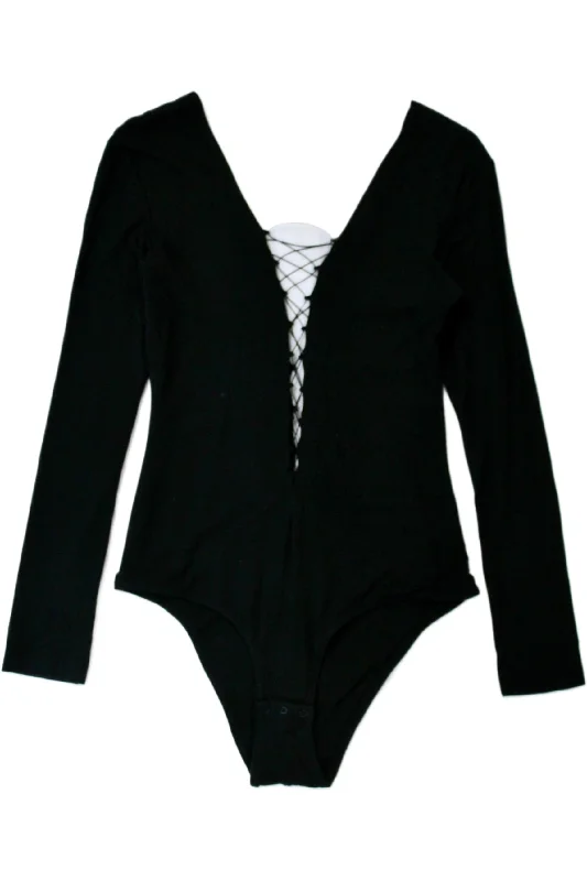 T Alexander Wang - Lacing Bodysuit