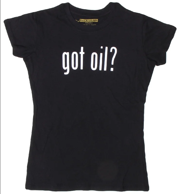 Black got oil WOMENS T-SHIRT