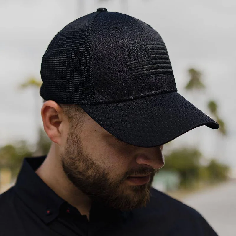 Blackout Flag Stretch Fit Hat