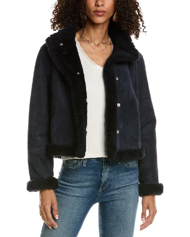 ba&sh Shearling Coat