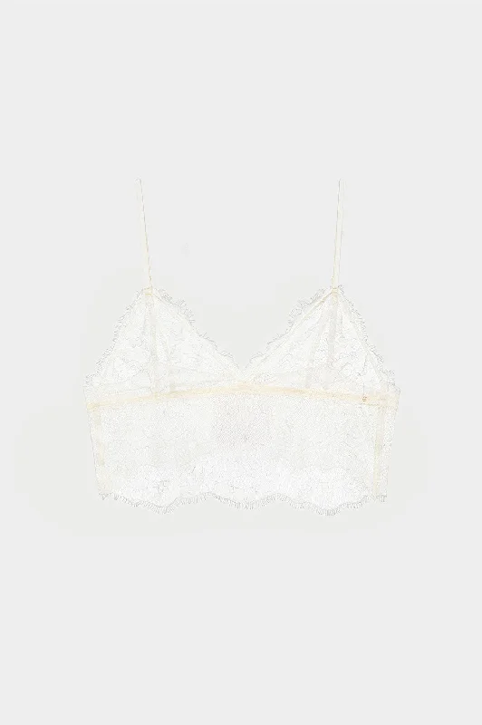 Lace Bralette - Ivory