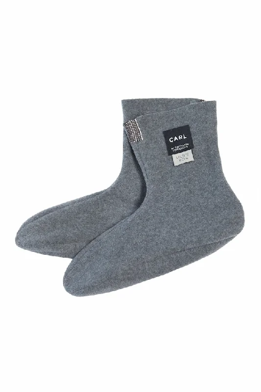 FLEECE SOCKS MEN - 2025C - GREY