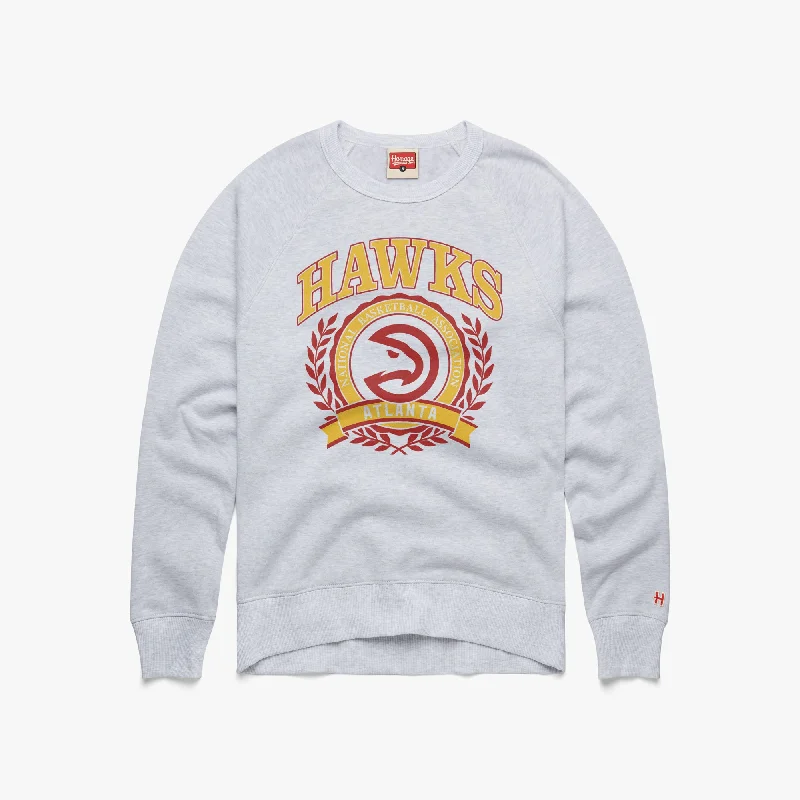 Atlanta Hawks Crest Crewneck