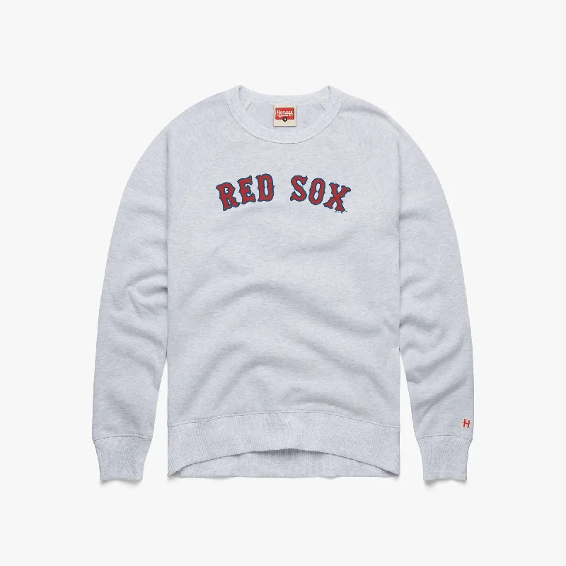 Boston Red Sox Jersey Logo Crewneck