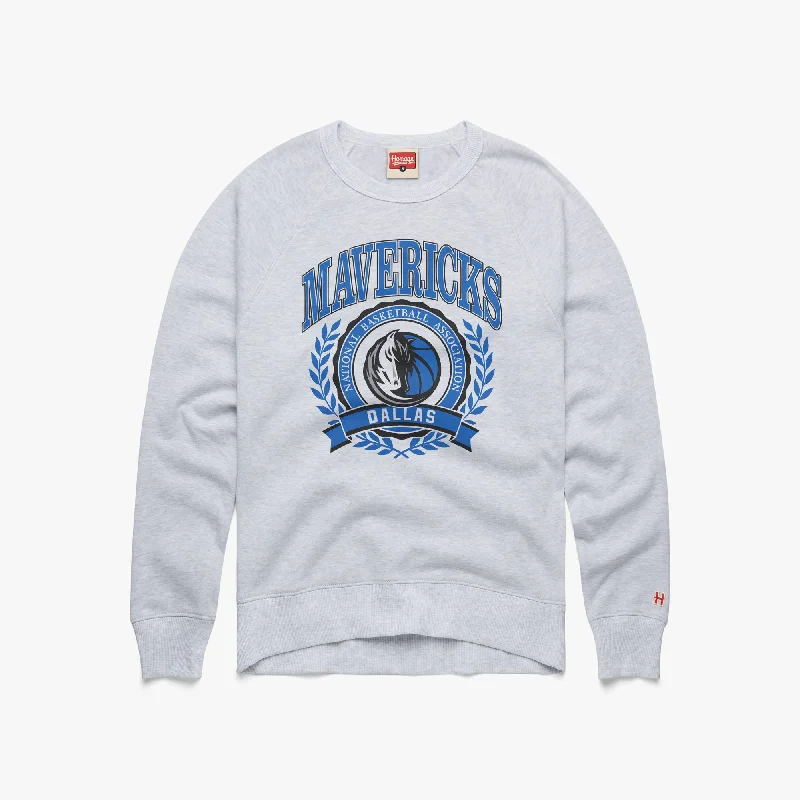 Dallas Mavericks Crest Crewneck