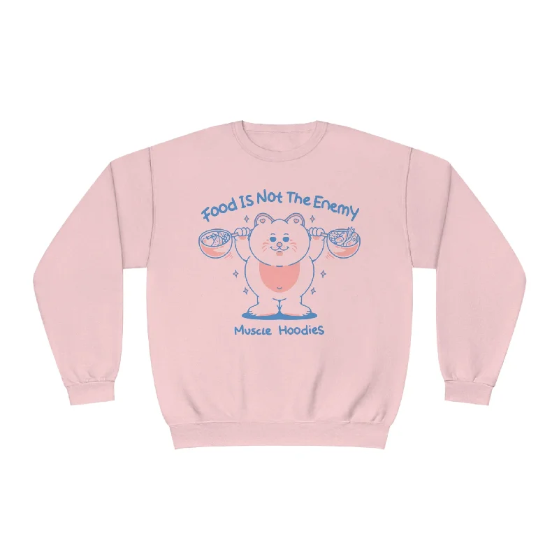 FOOD IS NOT THE ENEMY- CREWNECK