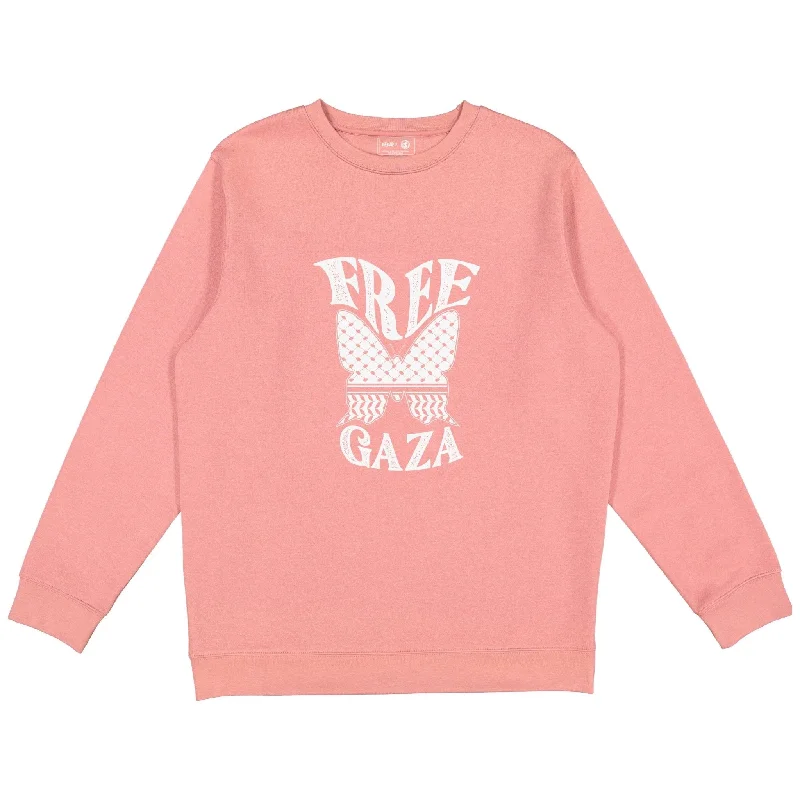 Gaza Butterfly Crewneck