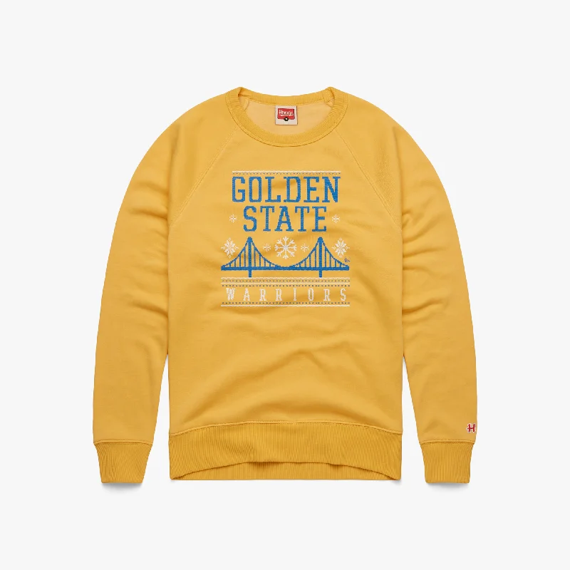 Golden State Warriors Holiday Crewneck