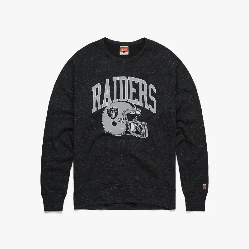 Las Vegas Raiders Helmet Crewneck