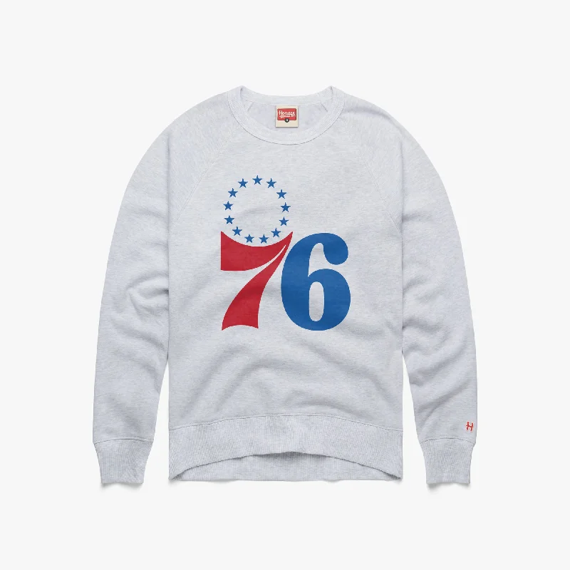 Philadelphia 76ers Logo Crewneck